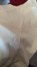 尚都比拉含棉方領(lǐng)長(cháng)袖T恤女秋季不規則下擺通勤上衣收褶修身顯瘦女裝  曬單實(shí)拍圖
