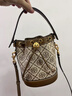 湯麗柏琦（Tory Burch）tb包女士水桶包 時(shí)尚百搭 斜挎包 84336-371 提花水桶包 曬單實(shí)拍圖