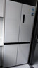 美的（Midea）M60云朵系列535十字四開(kāi)門(mén)60cm純平全嵌超薄雙系統白色家用冰箱MR-535WUSPZE 家電國家補貼20% 曬單實(shí)拍圖