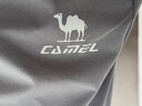 駱駝（CAMEL）速干透氣運(yùn)動(dòng)褲男跑步休閑直筒梭織褲子 J15BAXLN075 巖石灰 M 曬單實(shí)拍圖