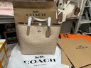 蔻馳（COACH）【品牌直供】女士經(jīng)典標(biāo)志CITY 33大號(hào)托特包單肩包七夕禮物 曬單實(shí)拍圖