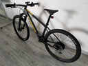 千里達(dá)（TRINX）V1200E UCI車隊(duì)同款碳纖維車架XC競賽越野山地車B00ST桶軸一體把 啞黑金 27.5*17寸 24速 曬單實(shí)拍圖