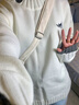 VEOX毛衣女針織衫女2025新款秋冬撞色拼接假兩件套頭慵懶風(fēng)百搭長(cháng)袖 假兩件毛衣  M 85-100 曬單實(shí)拍圖
