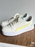 彪馬（PUMA）【小白鞋】增高厚底網(wǎng)球風(fēng)板鞋女復古休閑鞋 SKYE 374764 淡黃色-藍色-淺粉色-09 37 曬單實(shí)拍圖