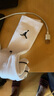 Jordan男女喬丹運(yùn)動(dòng)襪 刺繡Logo 三雙裝 速干中筒襪DX9632-100白S 曬單實(shí)拍圖