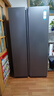 海爾（Haier）【新品】冰箱519升雙開門家用囤貨大容量大冷凍對(duì)開門超薄一級(jí)雙變頻風(fēng)冷無霜凈味嵌入式電冰箱 【新品】519升+265L大冷凍+黑金凈化 曬單實(shí)拍圖