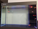 閩江（minjiang）魚(yú)缸水族箱客廳家用中大型底濾輕奢極簡(jiǎn)造景超白玻璃金龍魚(yú)缸 神秘灰色（基礎款） 長(cháng)100x寬34x高152cm（超白玻璃） 曬單實(shí)拍圖