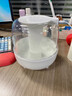 XVVMI雙噴加濕器家用靜音大霧量臥室空氣加濕器大容量母嬰適用凈化器辦公室桌面插電加濕車(chē)載香薰一體機 白色【4L大容量丨輕音低噪丨安全防干燒】 曬單實(shí)拍圖