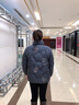 鴨鴨（YAYA）媽媽羽絨服女短款洋氣2025新款中老年人女裝冬季奶奶保暖立領(lǐng)外套 紫色 3XL 【建議120-135斤】 曬單實(shí)拍圖