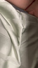 靜韻【涼感型】超柔軟冰絲肌理睡衣女款夏季情侶條紋家居服套裝男 曬單實(shí)拍圖