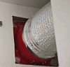 潛水艇（Submarine）廚房煙道止逆閥 碳鋼防火防煙防返味加厚 抽油煙機通用止回閥京 【方形座】廚房止逆閥 曬單實(shí)拍圖