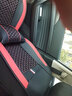 適用于長(cháng)安cs35plus皮座套cs55 cs75睿騁cc逸動(dòng)dt全包圍四季通用夏季冰絲皮革汽車(chē)坐墊 【皮冰絲】豪華版-黑紅色 曬單實(shí)拍圖