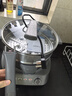 美的（Midea）鈦陶電炒鍋 電蒸鍋 分體式電煮鍋不沾多功能一體炒菜專用鍋電火鍋 4.3L煎餅鍋HCG2818S配蒸籠 新款 曬單實(shí)拍圖