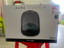 哈曼卡頓 琉璃4代 Aura Studio 4 家用桌面音箱360度環(huán)繞立體聲 菱形氛圍燈效 哈曼卡頓琉璃4 藍牙音箱禮物 琉璃四黑色 曬單實拍圖