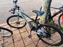 EG7山地自行車成人學(xué)生變速越野單車雙減震賽車26寸青少年男女 輻條【加厚防滑輪-更安全】黑白 26寸21速【適合：160-180CM】 曬單實拍圖