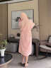 暖優(yōu)浴袍女款秋冬長(cháng)款厚吸水速干非純棉全棉成人洗澡可穿浴衣睡袍2025 粉色：棉花糖浴袍【A類(lèi)/連帽保暖】 曬單實(shí)拍圖