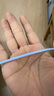品勝蘋(píng)果數據線(xiàn)PD快充充電線(xiàn)Type-C to Lightning適用iPhone14pro/13/12手機iPad車(chē)載USB-C充電器線(xiàn)藍 曬單實(shí)拍圖