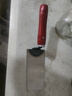 亮世灰刀泥工瓦工貼地磚專(zhuān)用工具大全皿刀抹灰刀一體成型長(cháng)柄批灰刀 一體加固款-紅把直角 曬單實(shí)拍圖