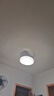 惠普普瑞護眼LED隱形扇葉餐廳遙控調光一體吊扇風(fēng)扇燈中山燈具包安裝 曬單實(shí)拍圖