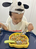 馬博士?jì)和鬃硬讳P鋼嬰兒元寶勺輔食勺吃飯湯勺寶寶餐具2支裝綠色+黃色 曬單實(shí)拍圖