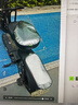 電動(dòng)車(chē)座套防曬防水電瓶車(chē)坐墊套皮革座套防滑耐磨四季通用座套 防水防曬-加厚銀色前座套+后座套 曬單實(shí)拍圖