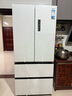 美的（Midea）M60機皇550法式多門(mén)超薄純平全嵌一級除菌凈味大容量家用制冰冰箱雙系統MR-550WUFIPZE國家補貼 曬單實(shí)拍圖