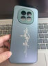 蒼梵適用紅米Note15手機殼小米Redmi新款磨砂硅膠軟邊防指紋后殼5G鏡頭全包保護套防摔外殼高級感男女 石墨黑【諸事皆順】膚感磨砂 紅米Note15 曬單實拍圖