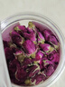 北京同仁堂胖東來(lái)玫瑰花正宗特級云南金邊玫瑰花茶花蕾玫瑰花花瓣泡水養生茶 金邊玫瑰150克【1罐裝】 曬單實(shí)拍圖