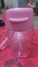 特百惠（Tupperware）嘟嘟企鵝350ML塑料杯夏季兒童可愛(ài)水杯子男女學(xué)生帶提繩 柔蜜粉 曬單實(shí)拍圖