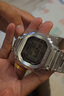 卡西歐（CASIO）G-SHOCK GMW-B5000卡西歐小方塊運動手表 防水手表 七夕禮物 GMW-B5000D-1PRN太陽能 曬單實拍圖