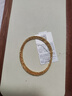周六福（ZLF）  黃金手鐲女足金5G金閃耀活口手鐲爆閃星河 計價(jià) 雙圈-6.34g 曬單實(shí)拍圖