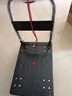 樂優(yōu)佰易 小推車平板手推車 72*47cm4寸TPR輕音耐磨承重500斤 裝修搬家小拖車搬運(yùn)車小拉車手拉貨車折疊拖車 曬單實(shí)拍圖
