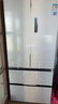 美的（Midea）M60系列520純平全嵌法式多門(mén)四開(kāi)門(mén)家用冰箱超薄雙系統循環(huán)大容量無(wú)霜BCD-520WUFPZM(E)白國家補貼 曬單實(shí)拍圖