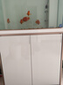 森森（SUNSUN）大型魚(yú)缸底過(guò)濾水族箱客廳家用落地玻璃生態(tài)金魚(yú)缸 【實(shí)時(shí)溫顯+燈控】珍珠白 0.8米長(zhǎng)35cm寬 曬單實(shí)拍圖