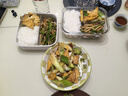 滿(mǎn)朝佳三麗鷗玻璃飯盒微波爐加熱保鮮碗上班族三分隔便當盒凱蒂貓1000ML 曬單實(shí)拍圖