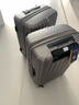 新秀麗（Samsonite）行李箱20英寸拉桿箱時尚豎條紋旅行箱包拿鐵咖GU9密碼登機箱 曬單實拍圖