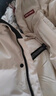 鴨鴨（YAYA）【明星同款】羽絨服男女款2024冬季新款中長(cháng)款泡芙加厚保暖外套HY 月光白色【現貨速發(fā)】 S /165 曬單實(shí)拍圖