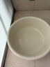 妙然特大號46CM塑料盆洗臉盆加厚加深洗臉盆嬰兒洗澡盆洗菜盆面盆 曬單實(shí)拍圖