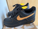 耐克NIKE男子休閑板鞋空軍一號 AIR FORCE 1運動(dòng)鞋HQ2037-003黑棕42.5 曬單實(shí)拍圖