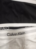 Calvin Klein內(nèi)衣男士ck三條裝提花棉質(zhì)防夾臀低腰平角內(nèi)褲U2664 M 禮物 曬單實(shí)拍圖