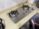 萬和（Vanward）【B6·4.5kW】天然氣燃氣灶不銹鋼煙灶聯(lián)動家電以舊換新國家補貼20%嵌入家用煤氣雙爐具臺B6B338XW 曬單實拍圖