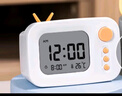 得力（deli）潮萌電視小鬧鐘 倒計時器卡通智能電子鐘 學生專用白色 LE104 開學禮物開學季 曬單實拍圖