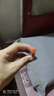 曼秀雷敦（Mentholatum）什果冰溫感變色有色潤唇膏女生補水保濕滋潤珊瑚粉橘2g裸妝好氣色 曬單實(shí)拍圖