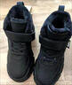 G.duck小黃鴨男童棉鞋2025秋冬季新款兒童加絨加厚馬丁靴中大童鞋雪地靴 黑色 （腳長(cháng)加1厘米） 31 （內長(cháng)19.5厘米） 曬單實(shí)拍圖