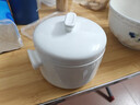 美廚（maxcook）陶瓷碗燉盅 湯碗隔水燉盅內(nèi)膽蒸蛋碗小燕窩盅月子餐具罐MCTC3556 曬單實拍圖