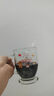 加厚玻璃水杯 大容量帶把玻璃杯小熊蛋糕杯家用飲料杯 (單只裝)送吸管 300ml 1只 曬單實(shí)拍圖