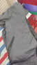 羅蒙（ROMON）外套男士休閑商務(wù)夾克男春秋季百搭男裝上衣服 深灰色 3XL 曬單實(shí)拍圖