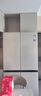 美的（Midea）餐邊柜427升45cm十字四開(kāi)門超薄零嵌入PST+急速凈味一級(jí)雙變頻三循環(huán)風(fēng)冷無(wú)霜玻璃面板家用電冰箱 BCD-427WUSGPZM月光米 曬單實(shí)拍圖