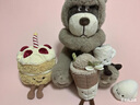 Jellycat趣味濃縮咖啡杯公仔毛絨玩偶安睡陪伴安撫送禮生日七夕情人節(jié)禮物 乳白色 One Size 曬單實(shí)拍圖