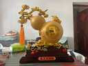 聚善緣福到財到葫蘆擺件招財客廳入戶(hù)玄關(guān)電視柜如意裝飾品喬遷新居禮物 大號福到財到葫蘆沙金-彩盒裝 曬單實(shí)拍圖